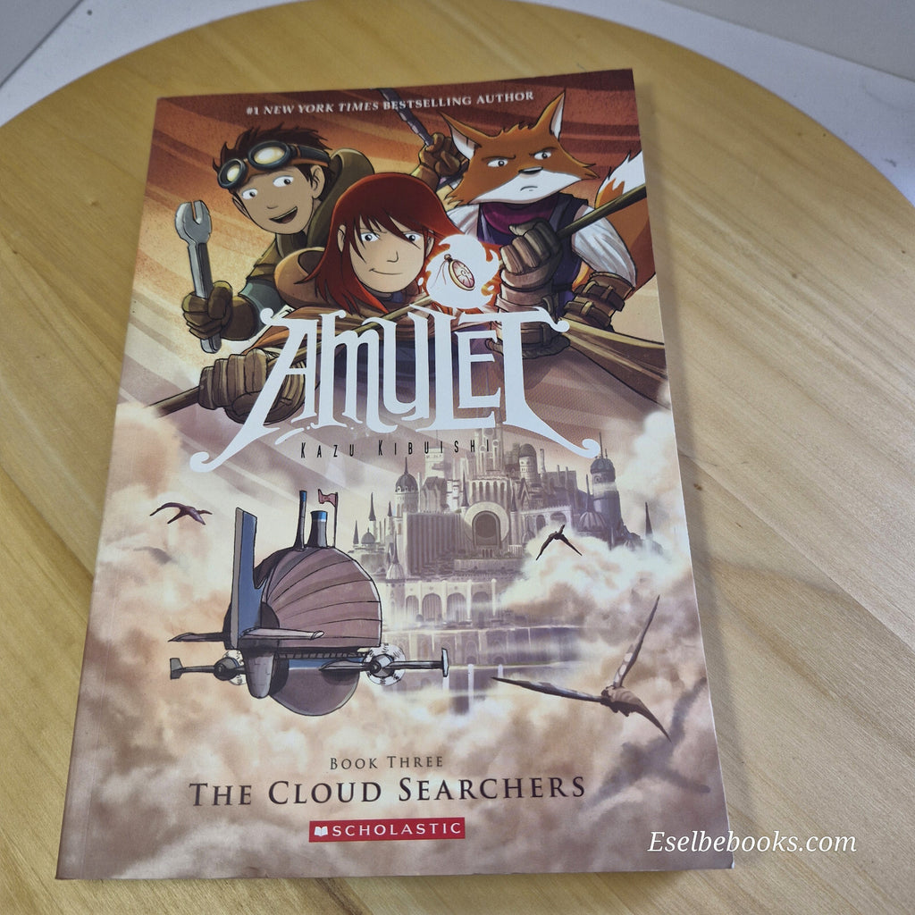 Amulet books 2 and 3 by Kazu Kibuishi - paperbacks