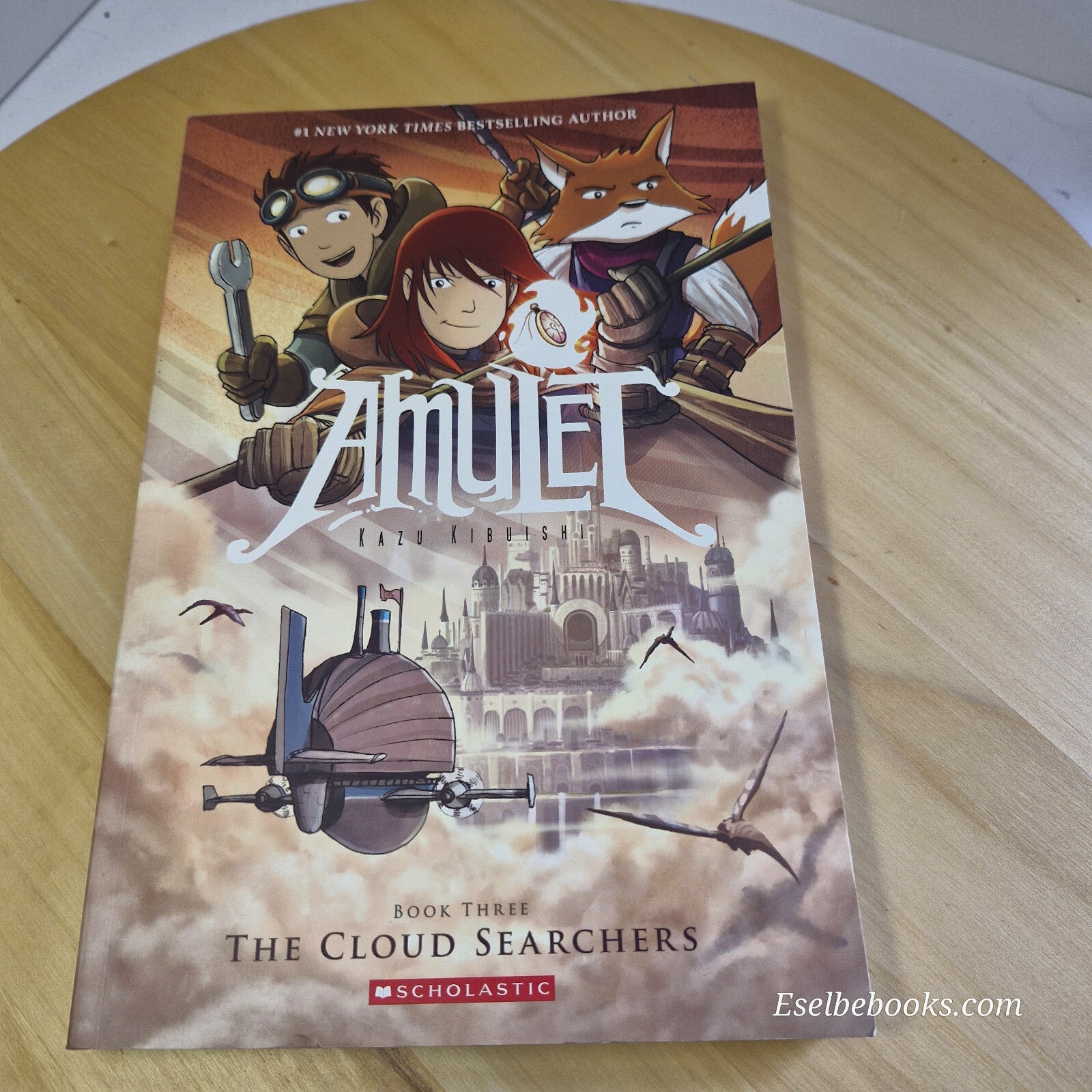 Amulet books 2 and 3 by Kazu Kibuishi - paperbacks