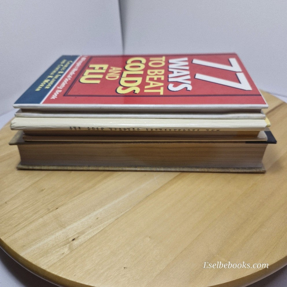 3 self-help medical/healing guide books - hardbacks