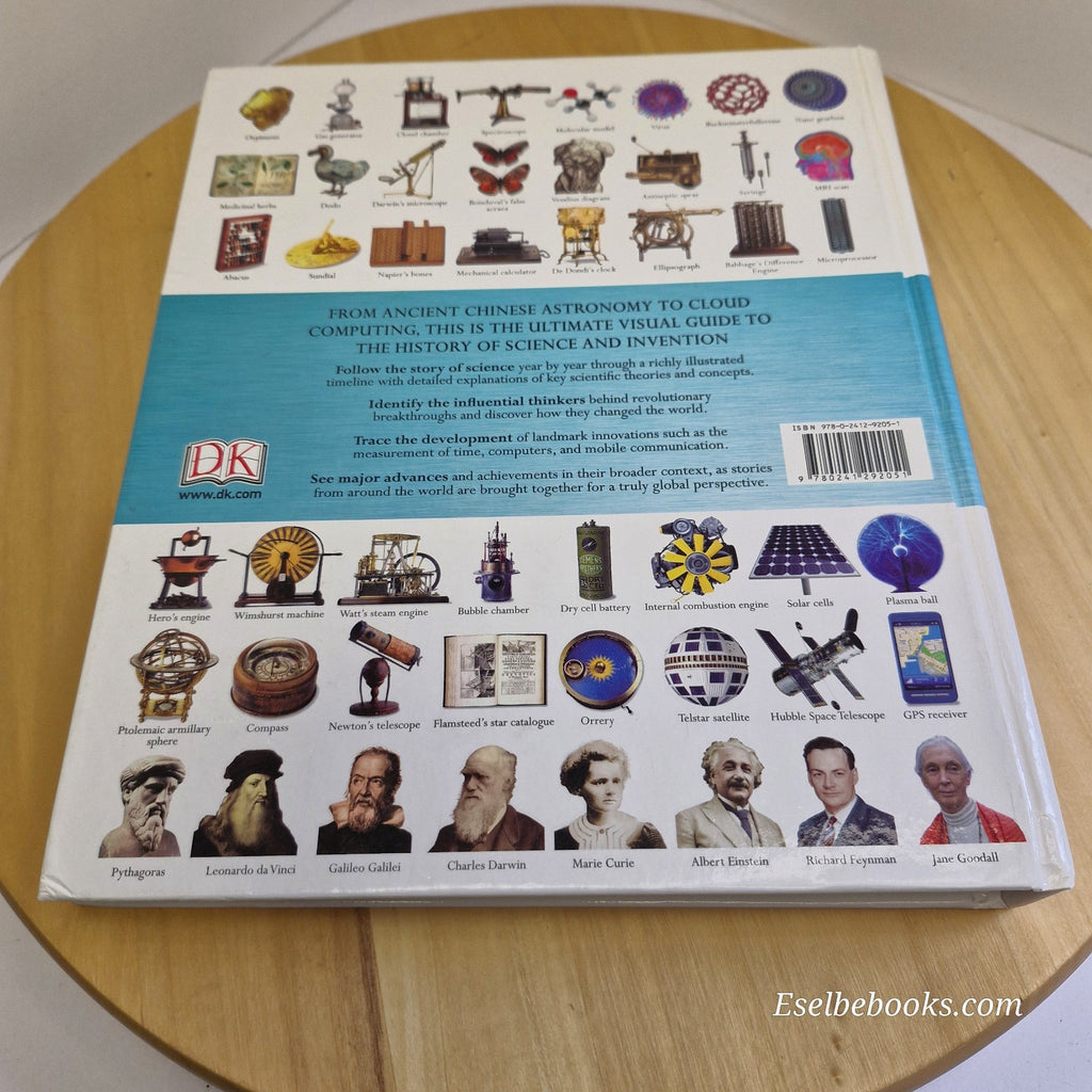 Science Year by Year A Visual History By the Smithsonian Institution - hardback