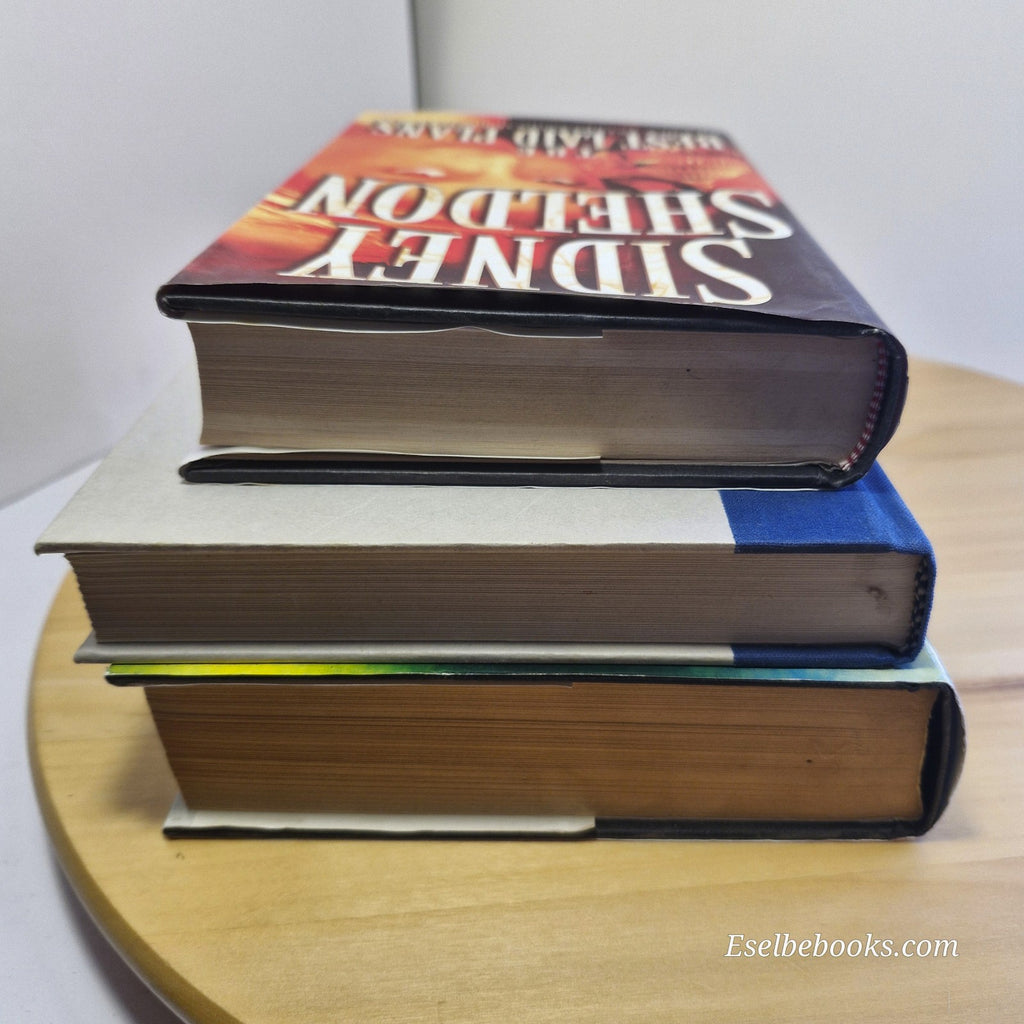 3 book bundle crime/thriller fiction - Wilbur Smith/Jack Higgins/Sydney Sheldon