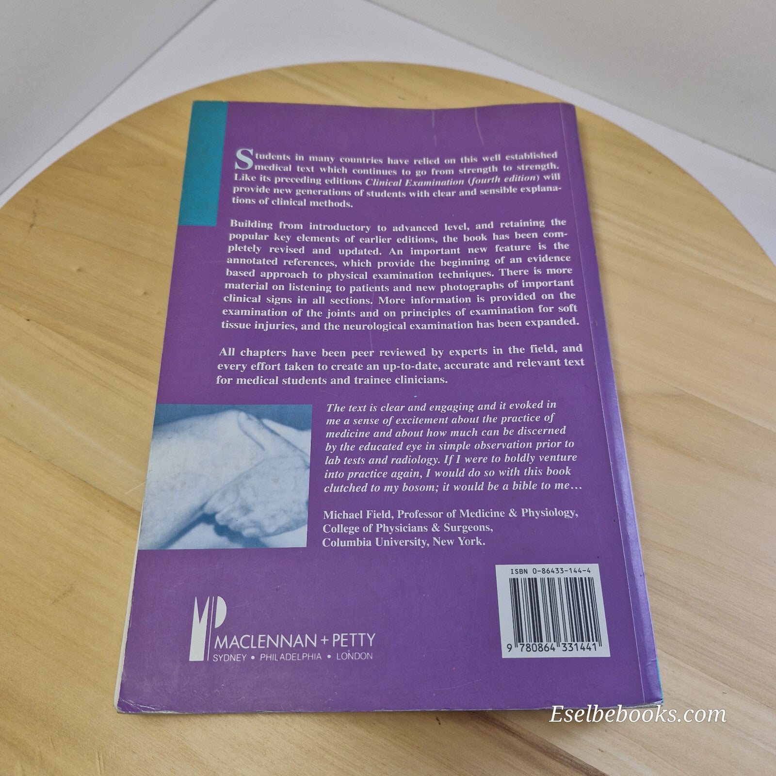 Clinical Examination A Systematic Guide to Physical Diagnosis By Nicholas J. ...