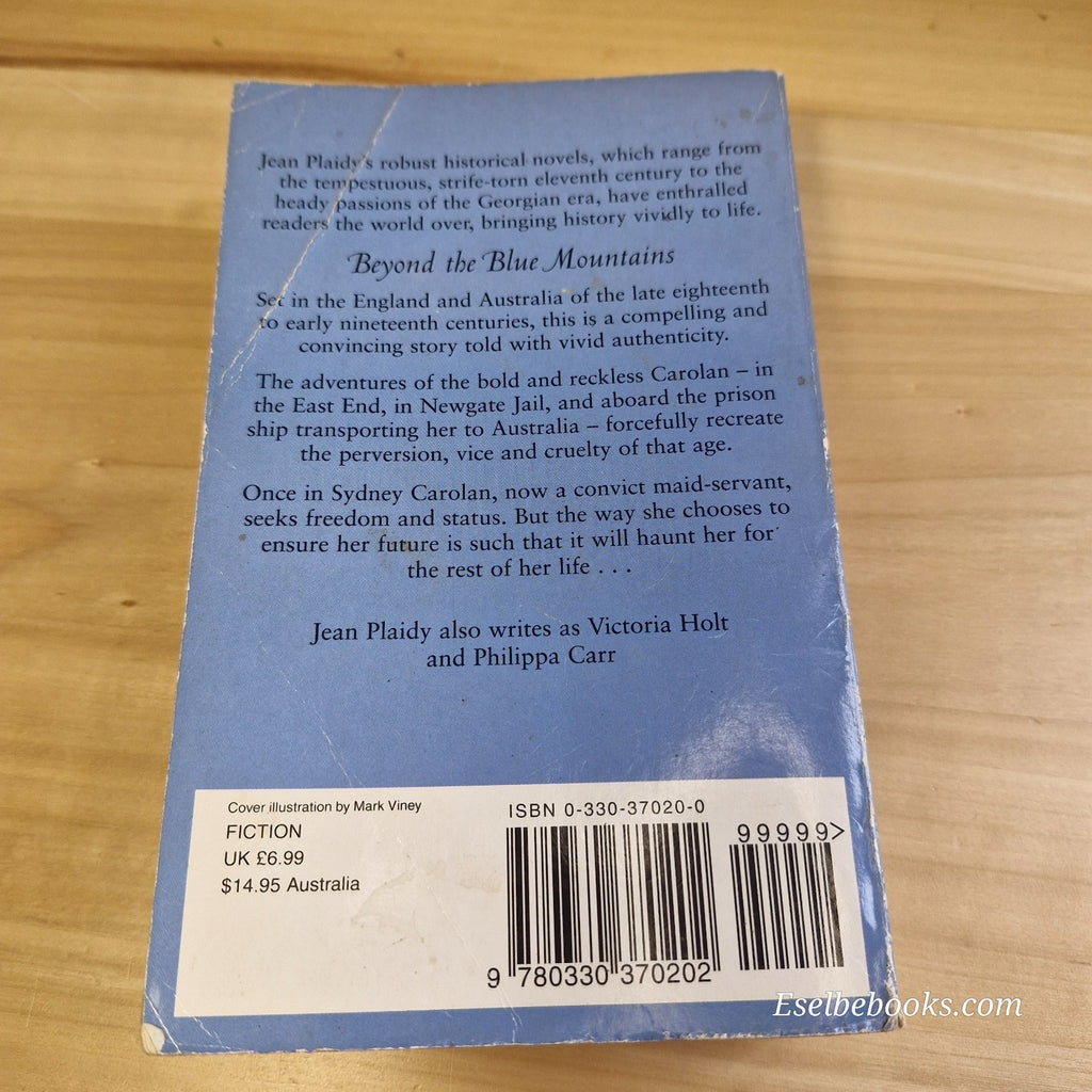 Beyond the Blue Mountains by Jean Plaidy - vintage paperback
