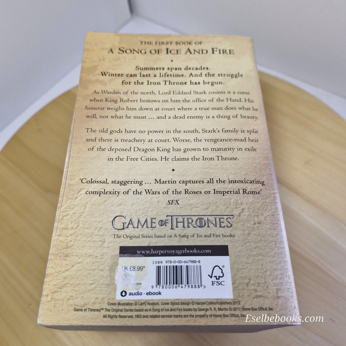 George R R Martin - A Game of Thrones & A Clash of Kings - paperbacks