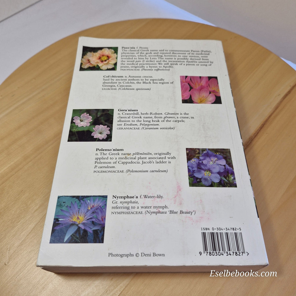 Flora: Stearn's Dictionary of Plant Names by William T Stearn - paperback