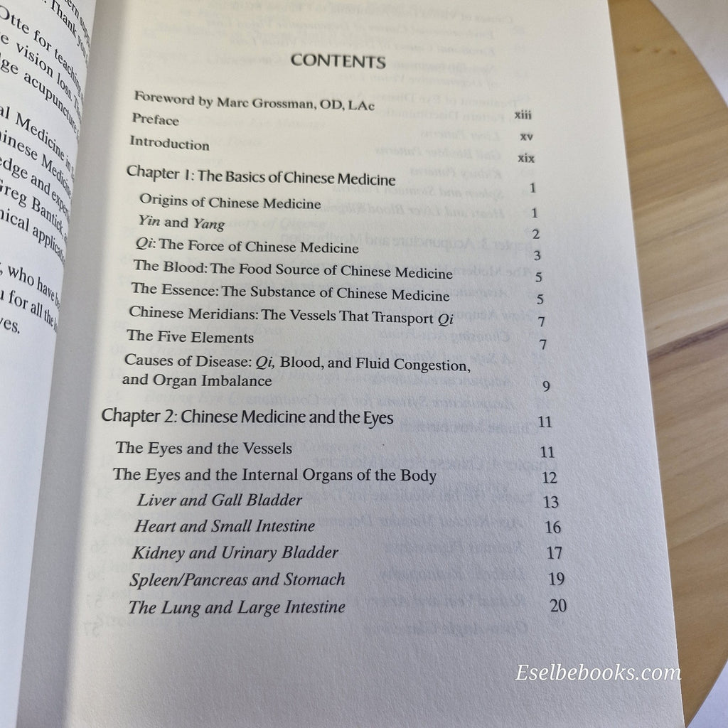 Healing Your Eyes with Chinese Medicine by Andy Rosenfarb - paperback