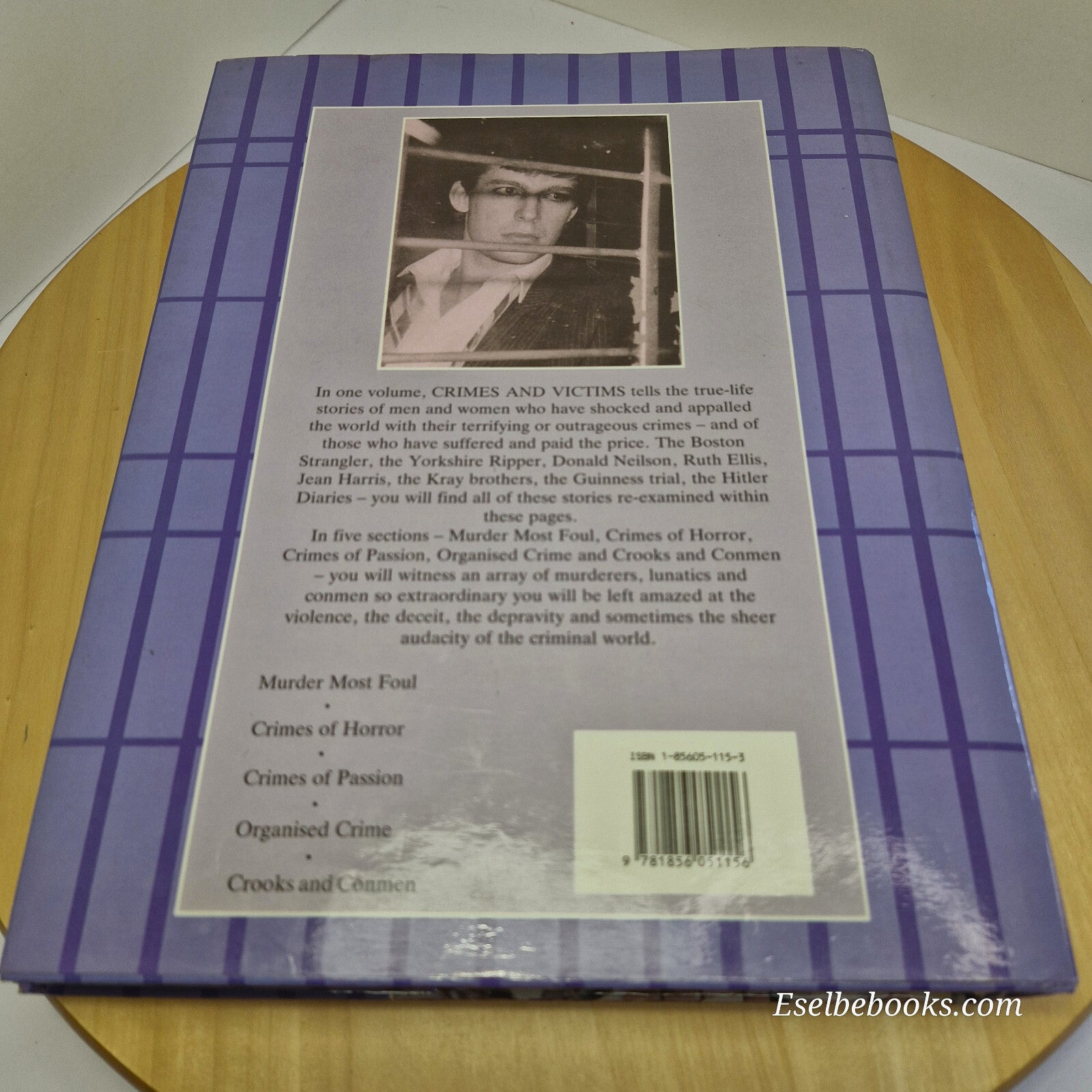 Crimes and victims by Frank Smyth - large hardback