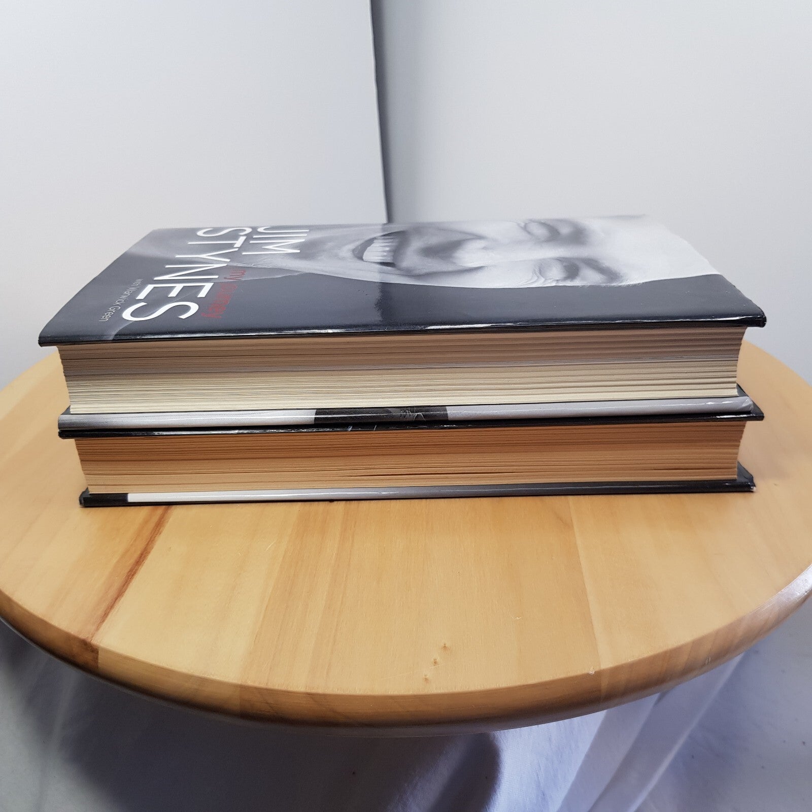 Jim Stynes & Jason Akermanis - autobiographies - hardbacks with dust jackets
