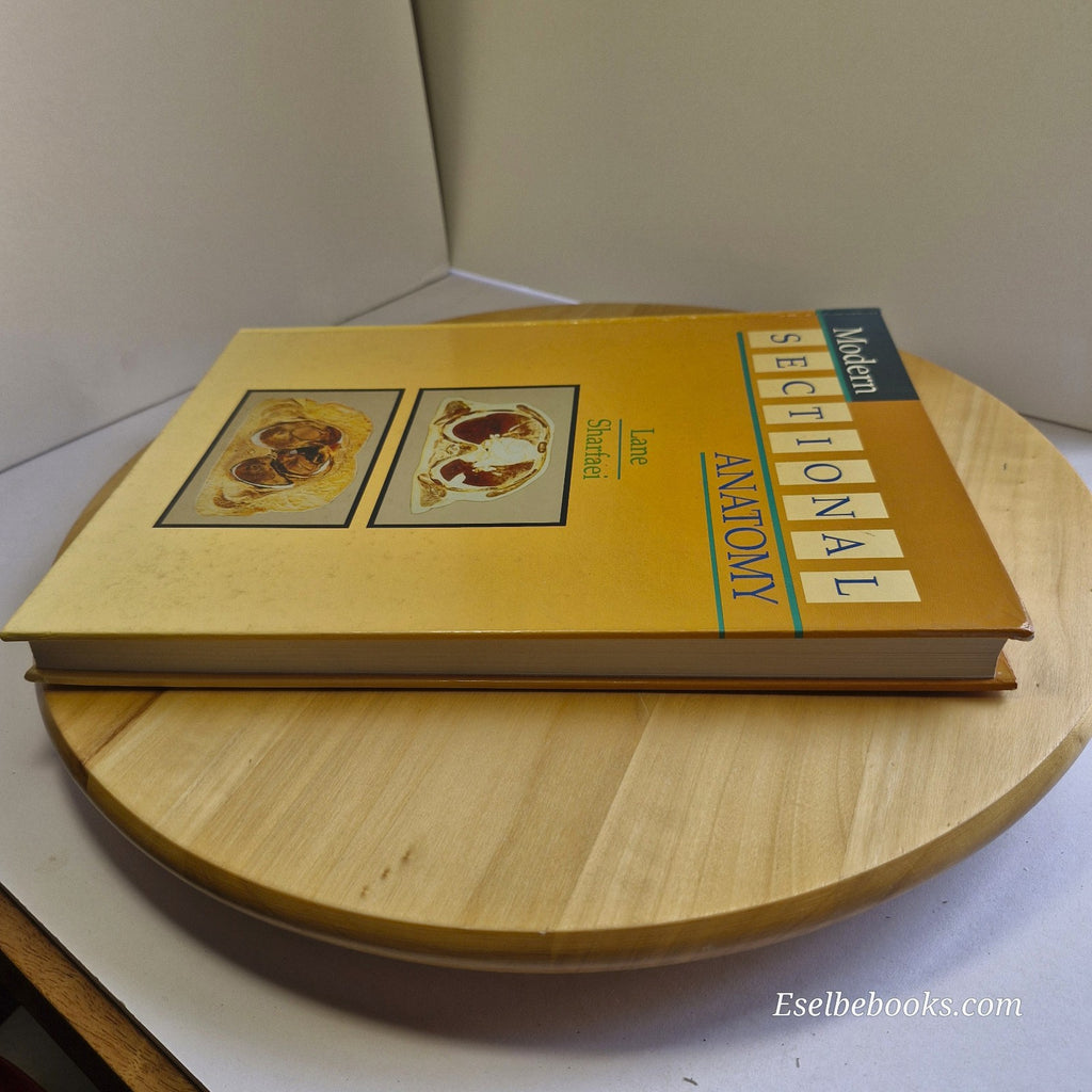 Modern Sectional Anatomy By Alexander Lane & Hossein Sharfaei · 1992 - hardback
