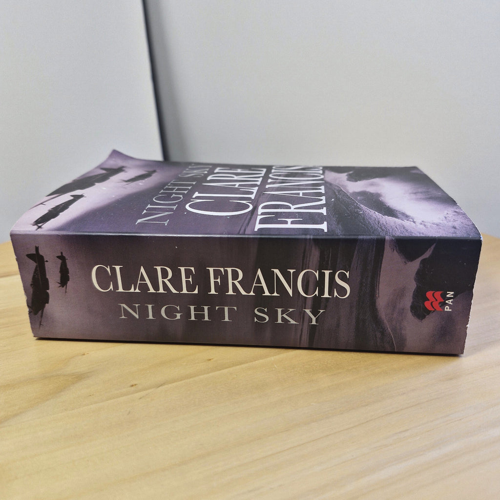 Historical WWII fiction: Night Sky By Clare Francis · 1984 - paperback