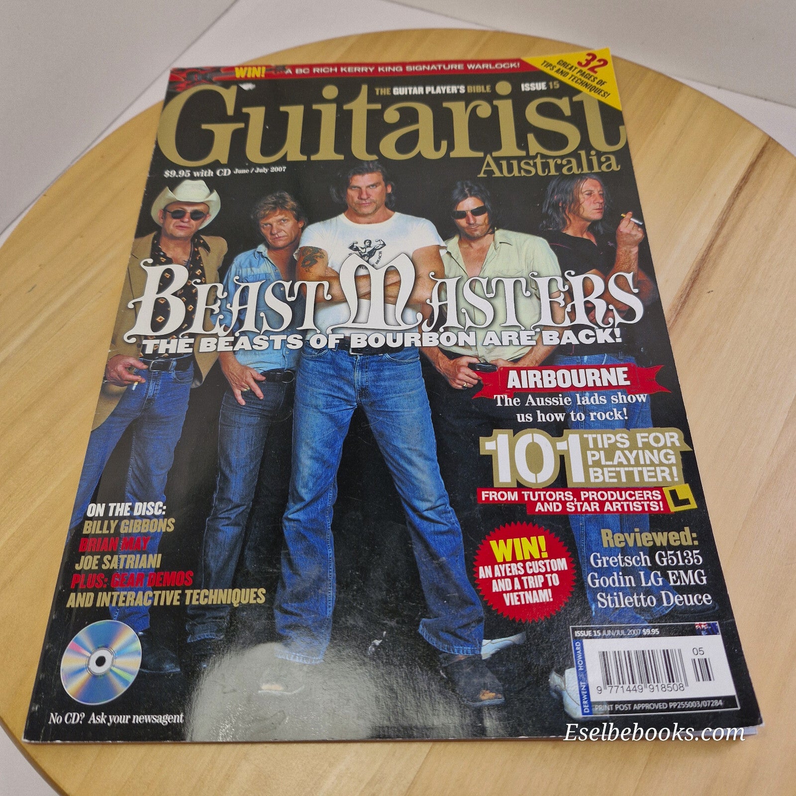 Guitarist Australia magazine Issue 15 June/July 2007 - NO CD