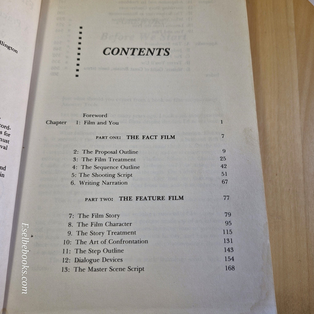 Film Scriptwriting A Practical Manual By Dwight V. Swain · 1982 - paperback