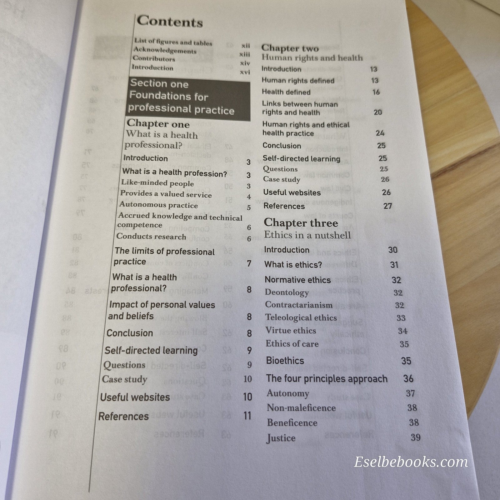 Ethical Practice for Health Professionals ed. by H Freegard 2007 - paperback