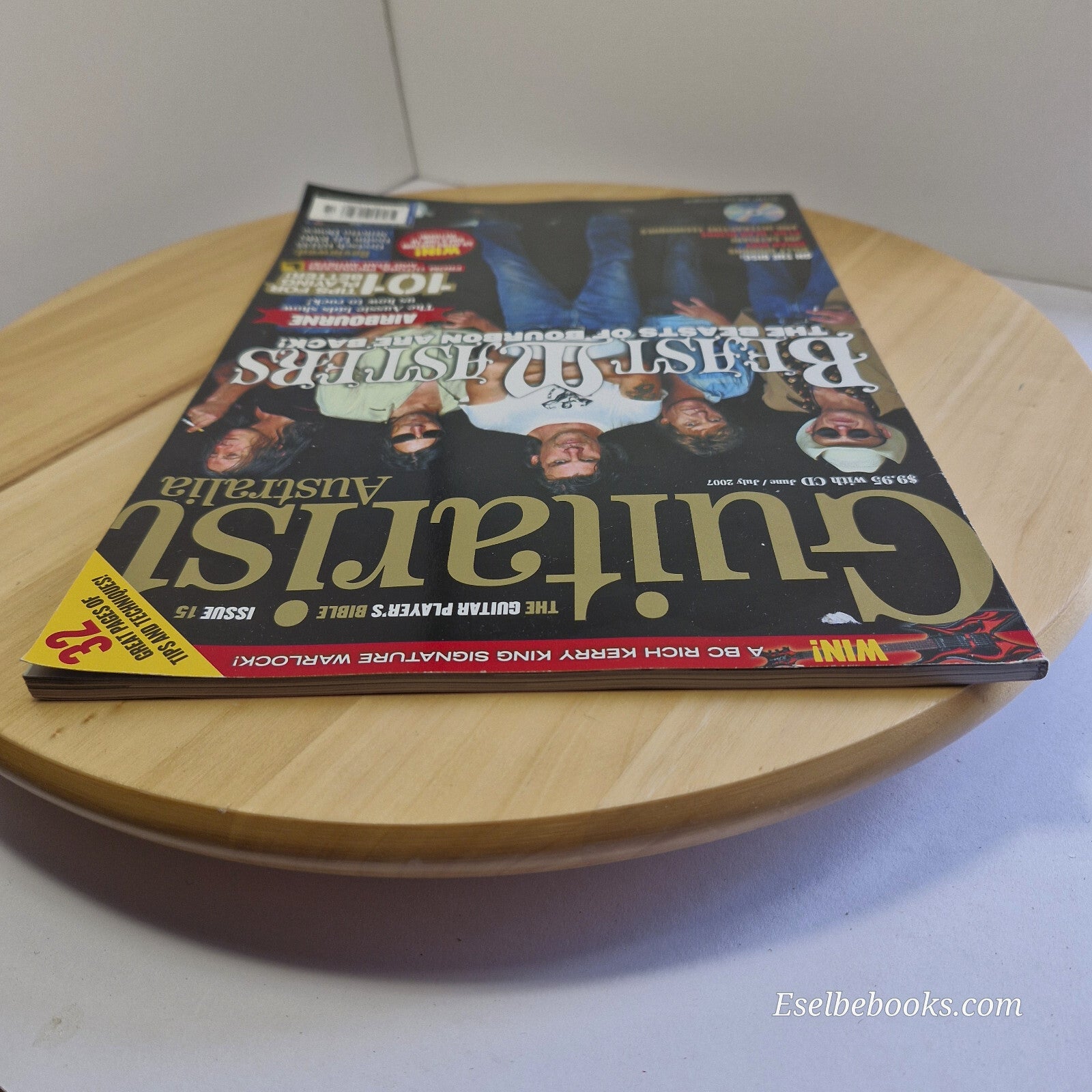 Guitarist Australia magazine Issue 15 June/July 2007 - NO CD