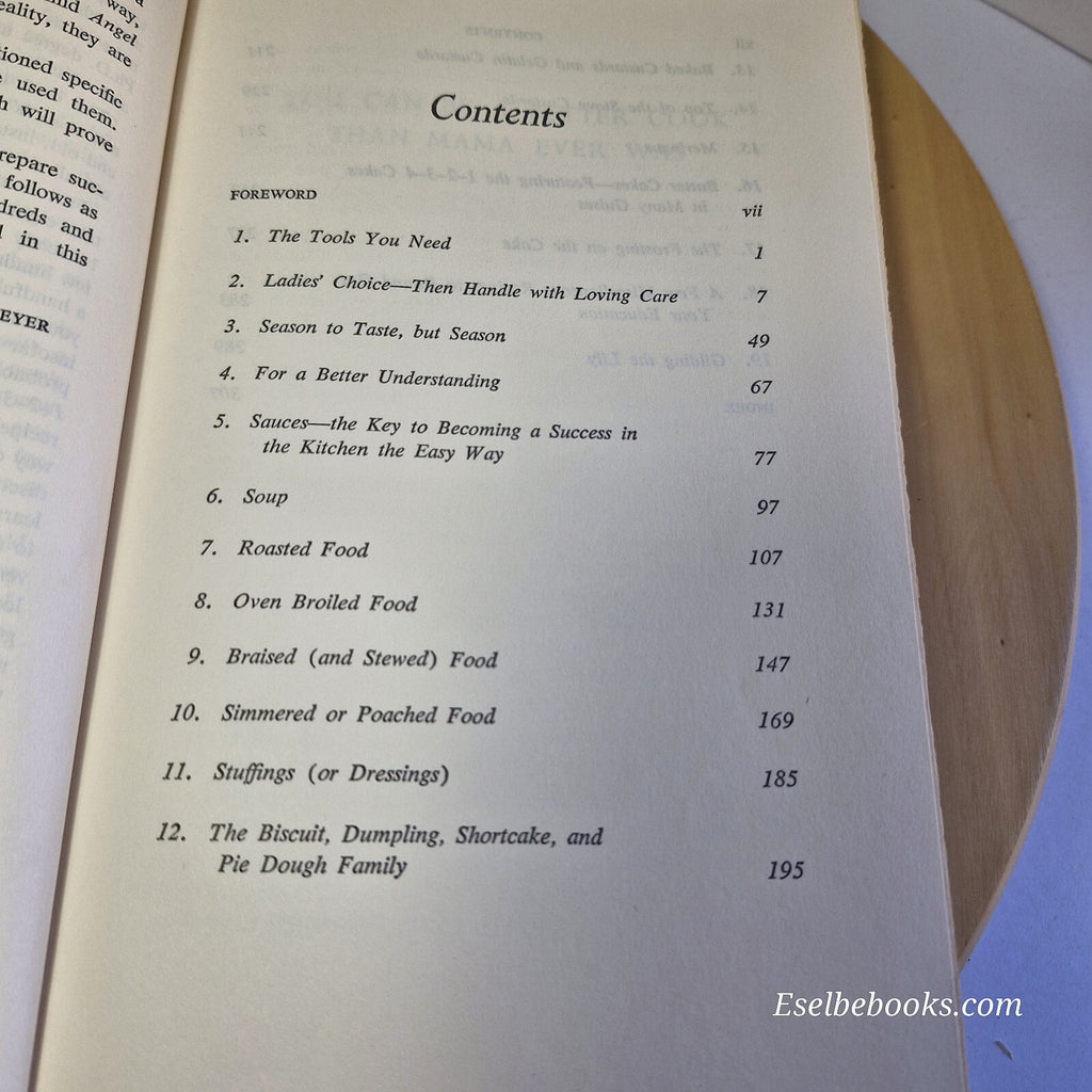 Vintage cookbook: You can be a better cook than mama ever was by Elise Landau...