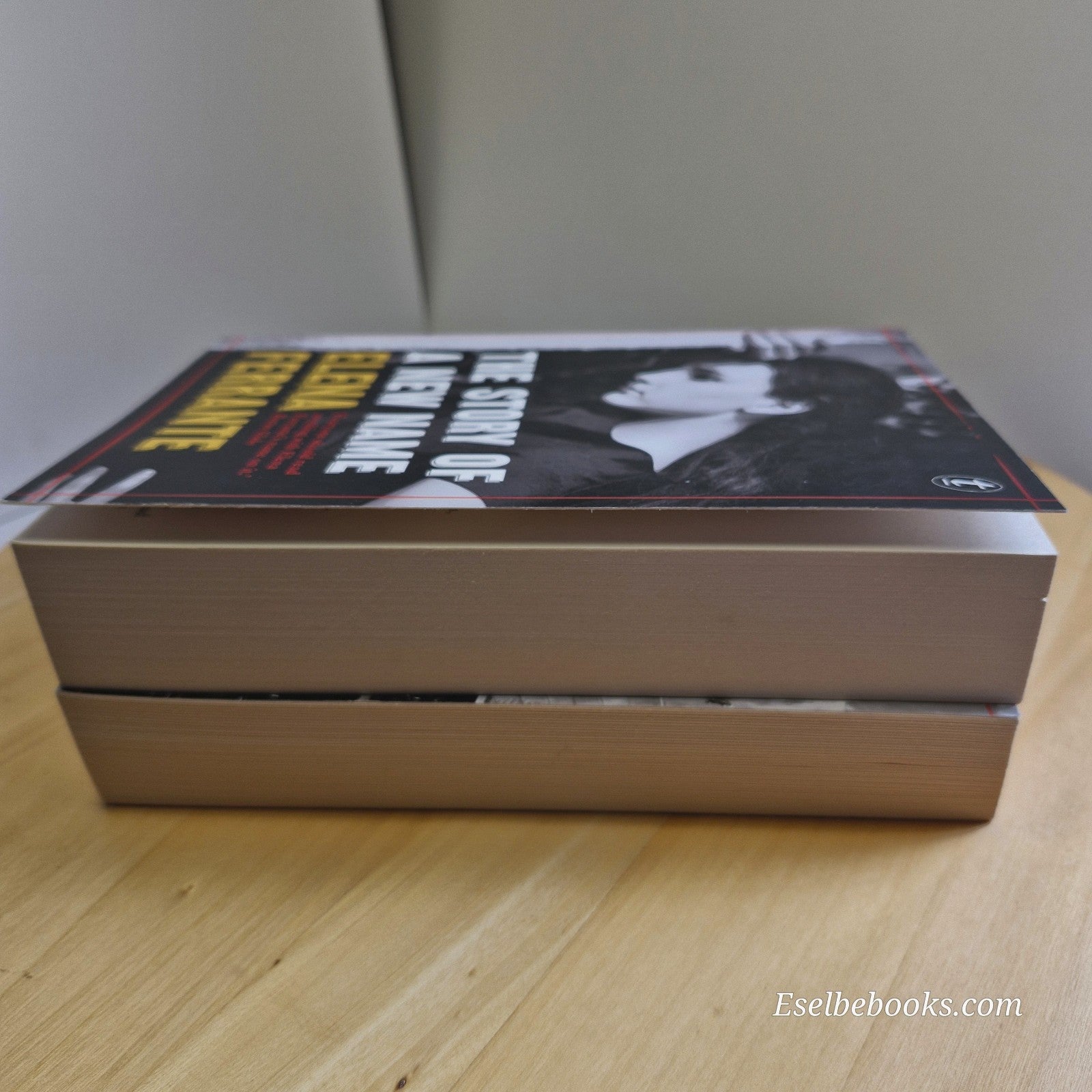 The Neapolitan Novels books 2 and 3 by Elena Ferrante - paperbacks