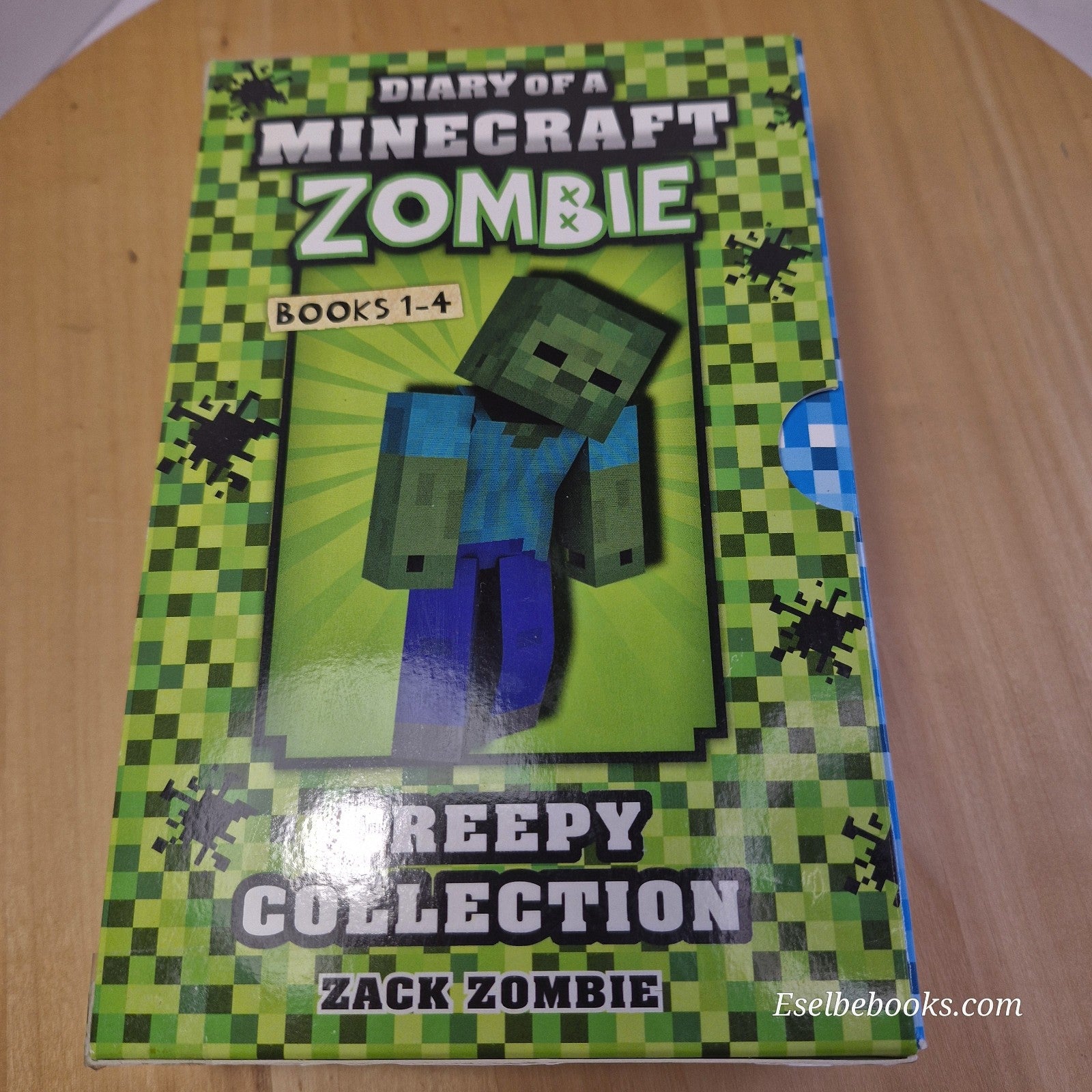 Diary of a Minecraft Zombie Creepy Collection Books 1-4 in slipcase - paperbacks