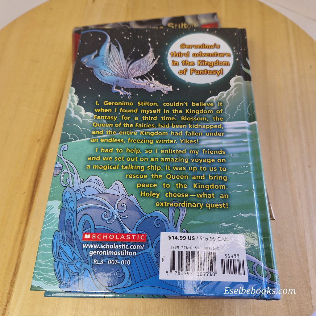 The Amazing Voyage #3 & The Volcano of Fire #5 by Geronimo Stilton - hardbacks