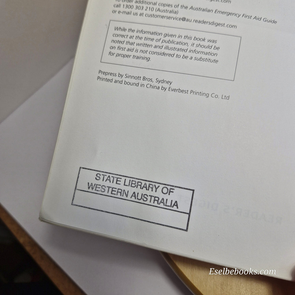 Emergency Medicine/first aid guides x 4 - Australian editions - paperbacks