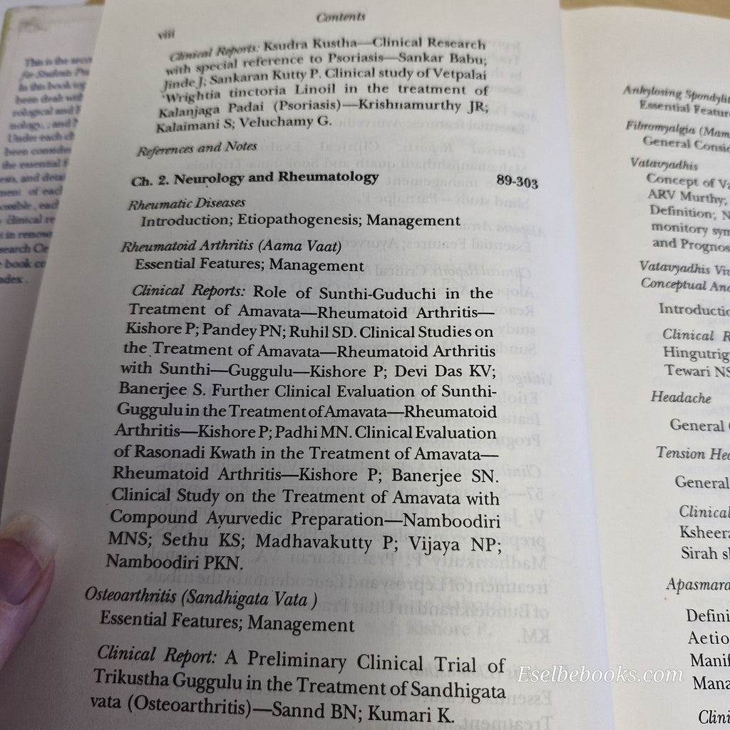 Ayurvedic Clinical Medicine Volume 2 By Atmakuri Vinaya Kumar · 1997 - hardback