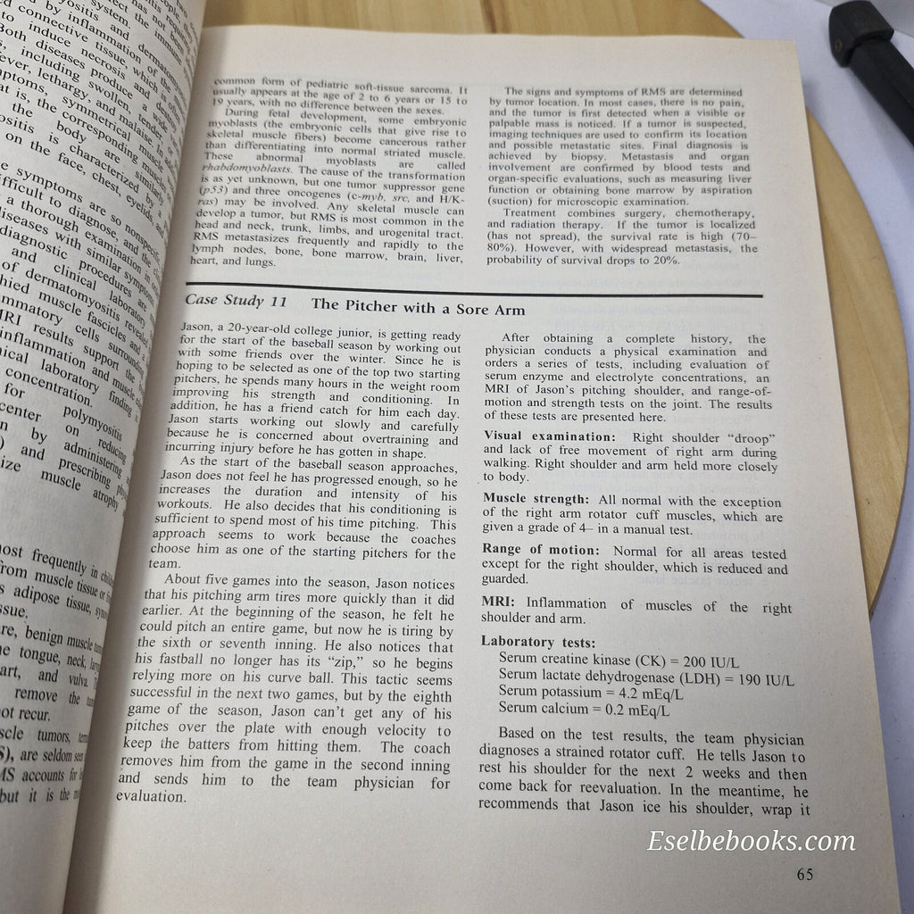 Textbook: Clinical applications manual to accompany Anatomy & Physiology: The...