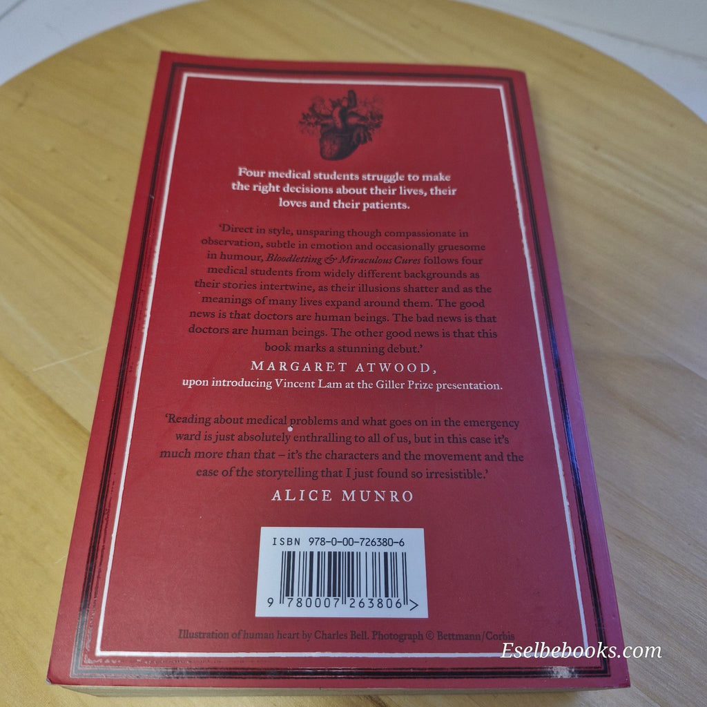 Fiction: Bloodletting and Miraculous Cures by Vincent Lam 2008 - paperback