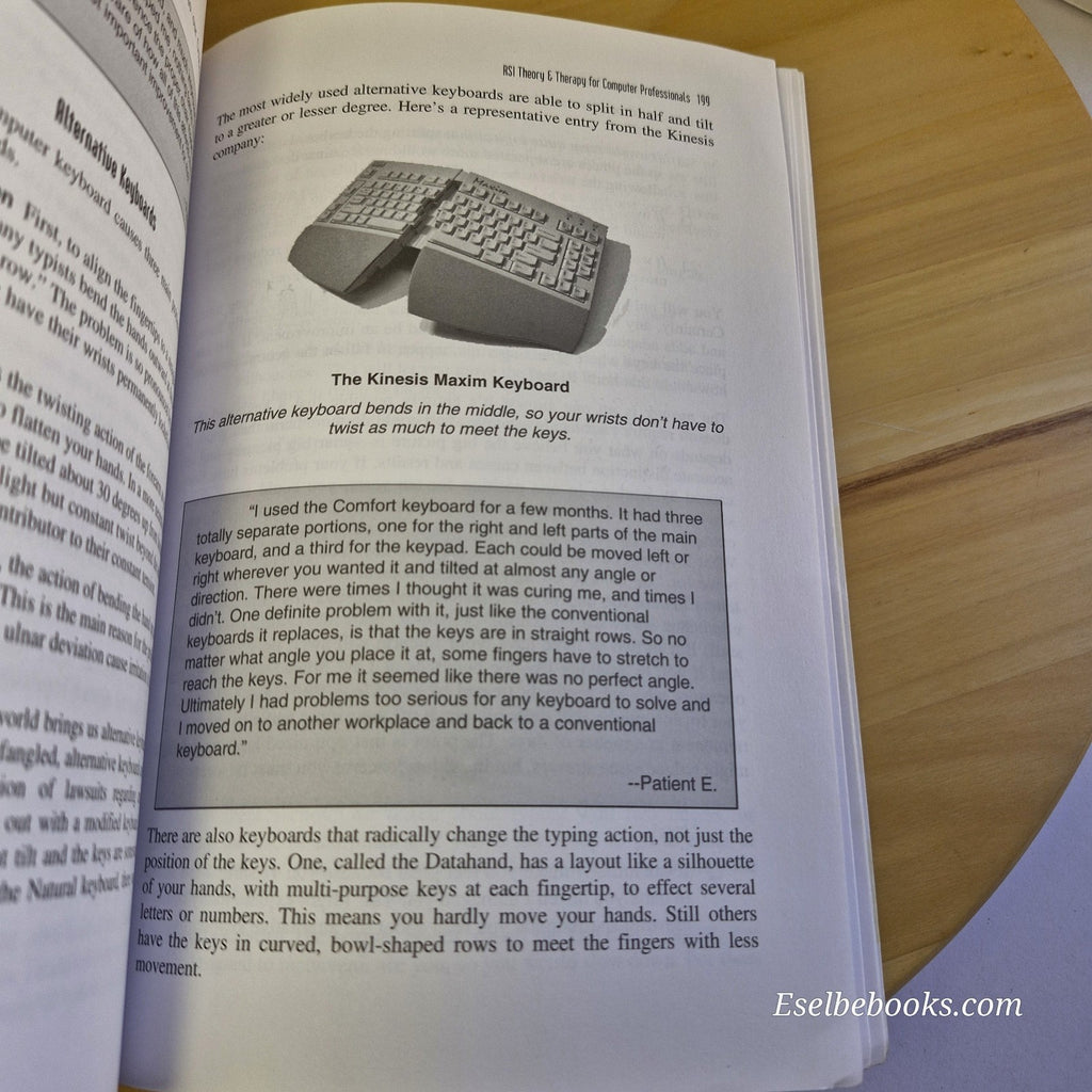 It's Not Carpal Tunnel Syndrome! RSI Theory and Therapy By S Damany, J Bellis