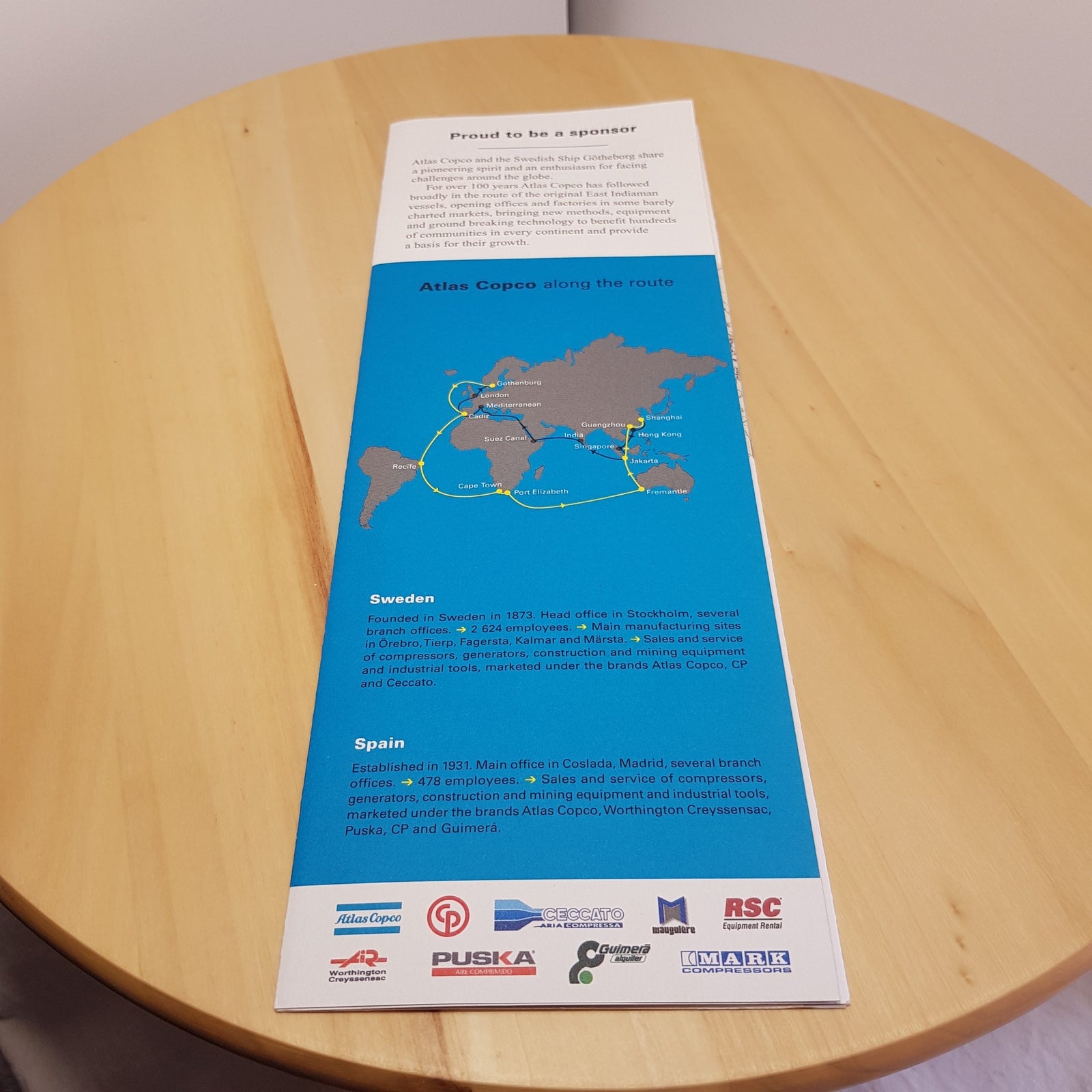East Indiaman Gotheborg - 2005 anniversary programs