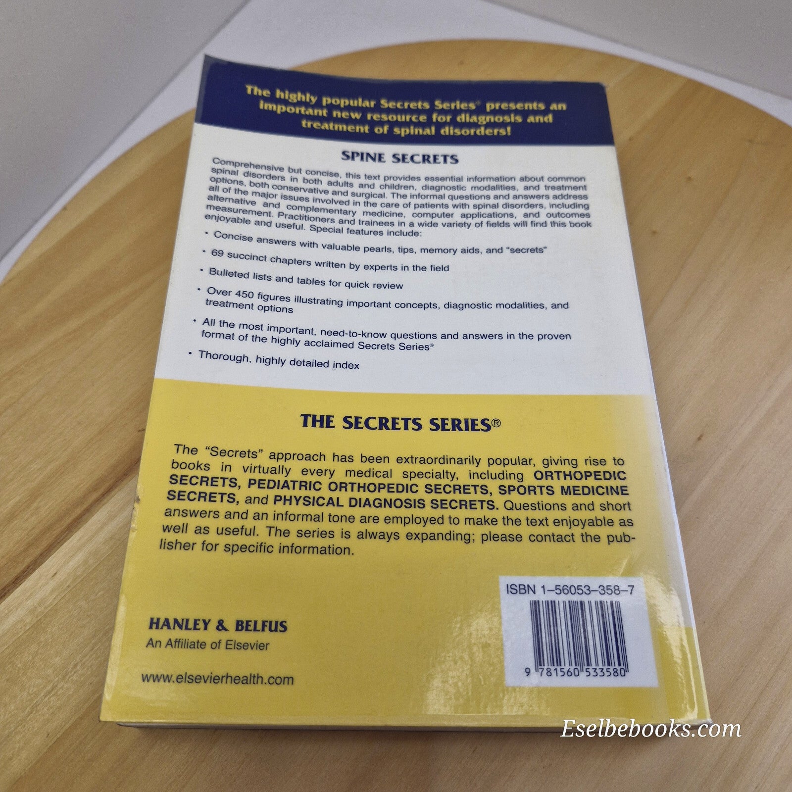 Spine Secrets By Vincent J. Devlin · 2003 - paperback