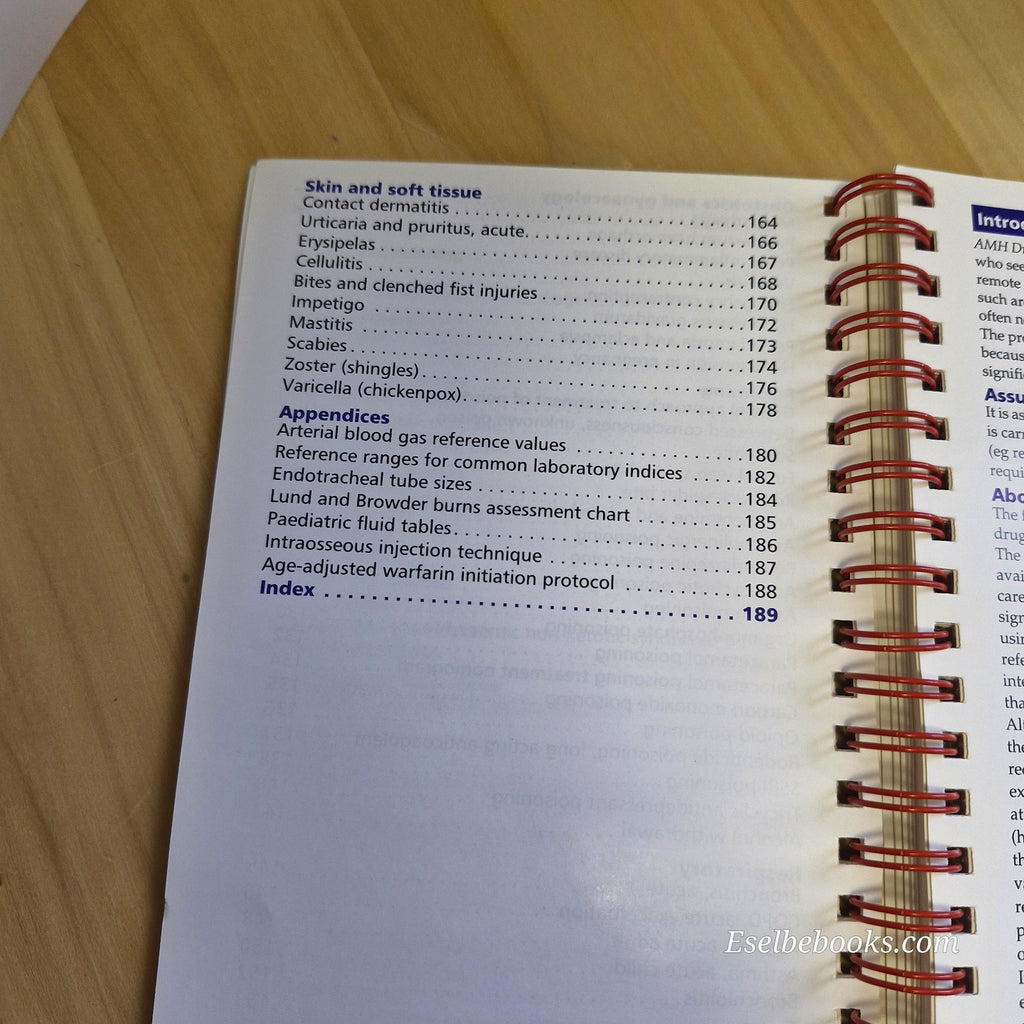 AMH Drug Choice Companion : Emergency Care 3rd ed (Spiral Bound, 2008)