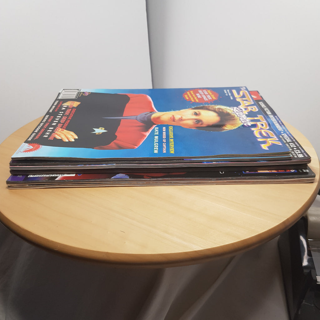 Bundle x 7 sci-fi fantasy magazines - various titles - paperbacks