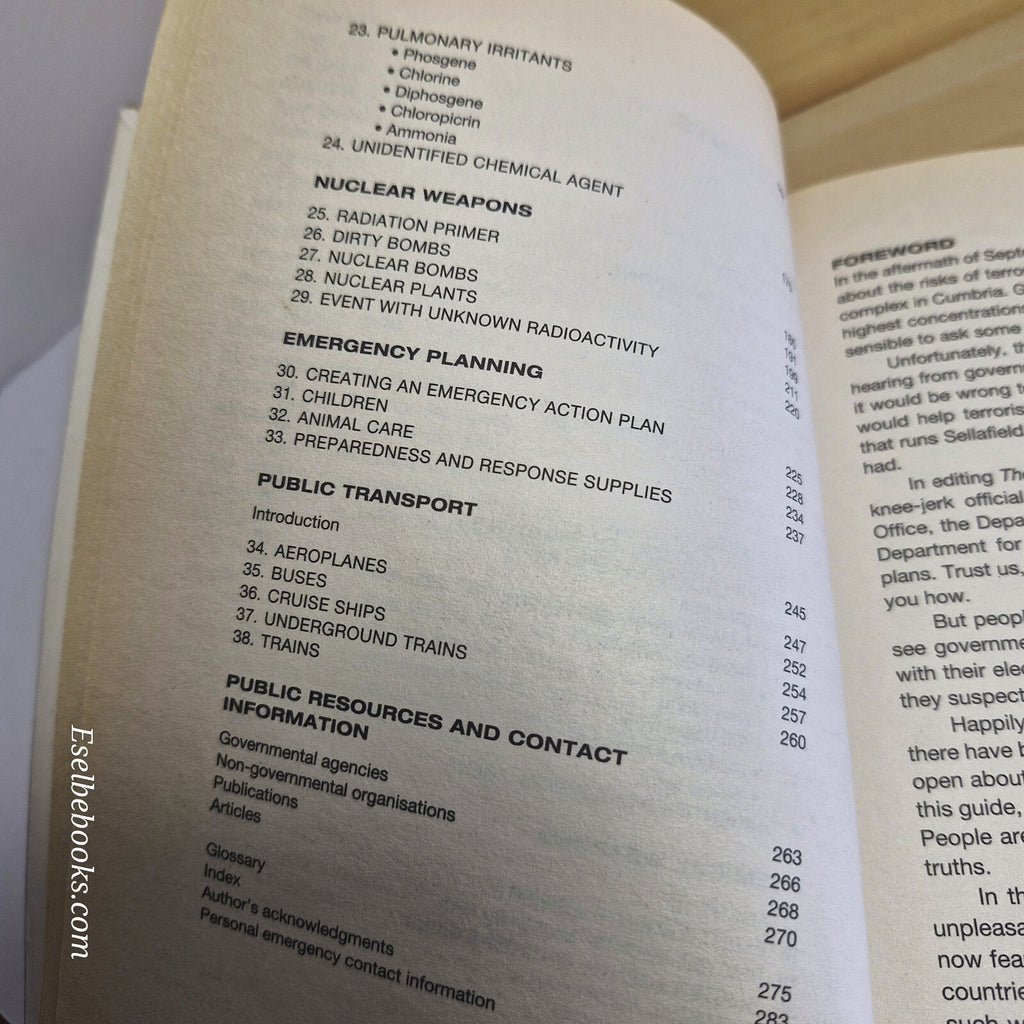 The Survival Guide What to Do in a Biological, Chemical, Or Nuclear Emergency...