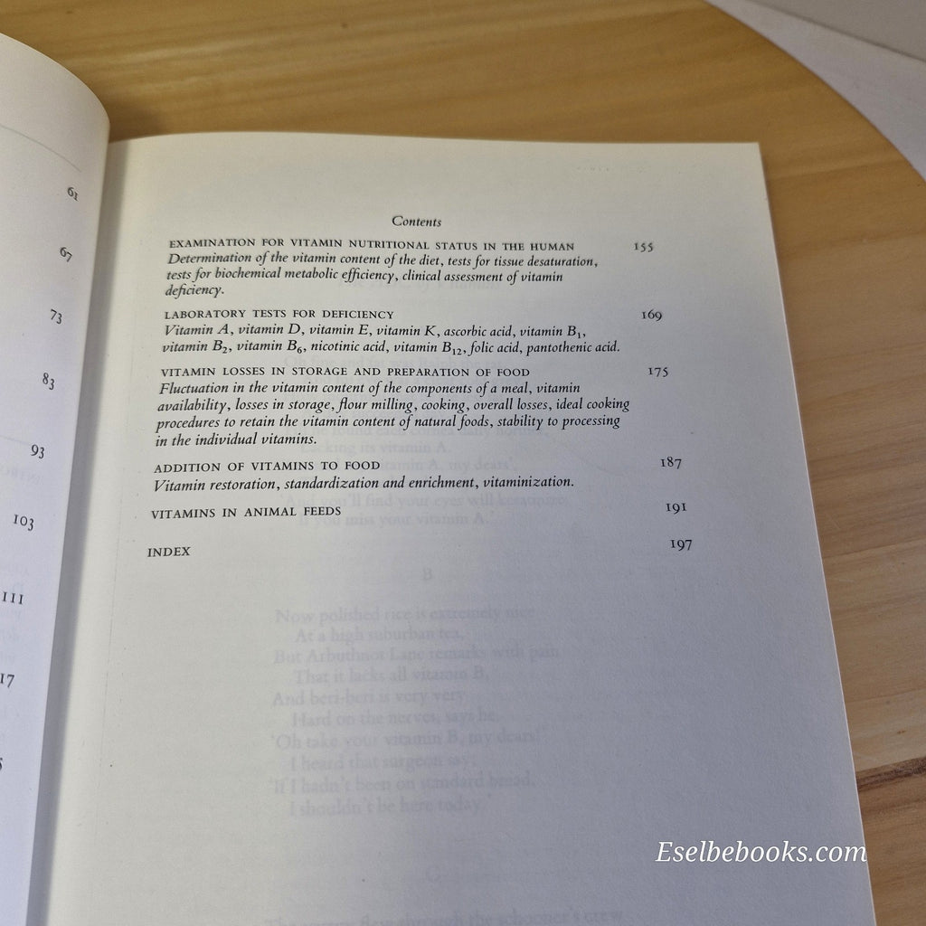 A Guide to the Vitamins Their Role in Health and Disease By John Marks · 1975