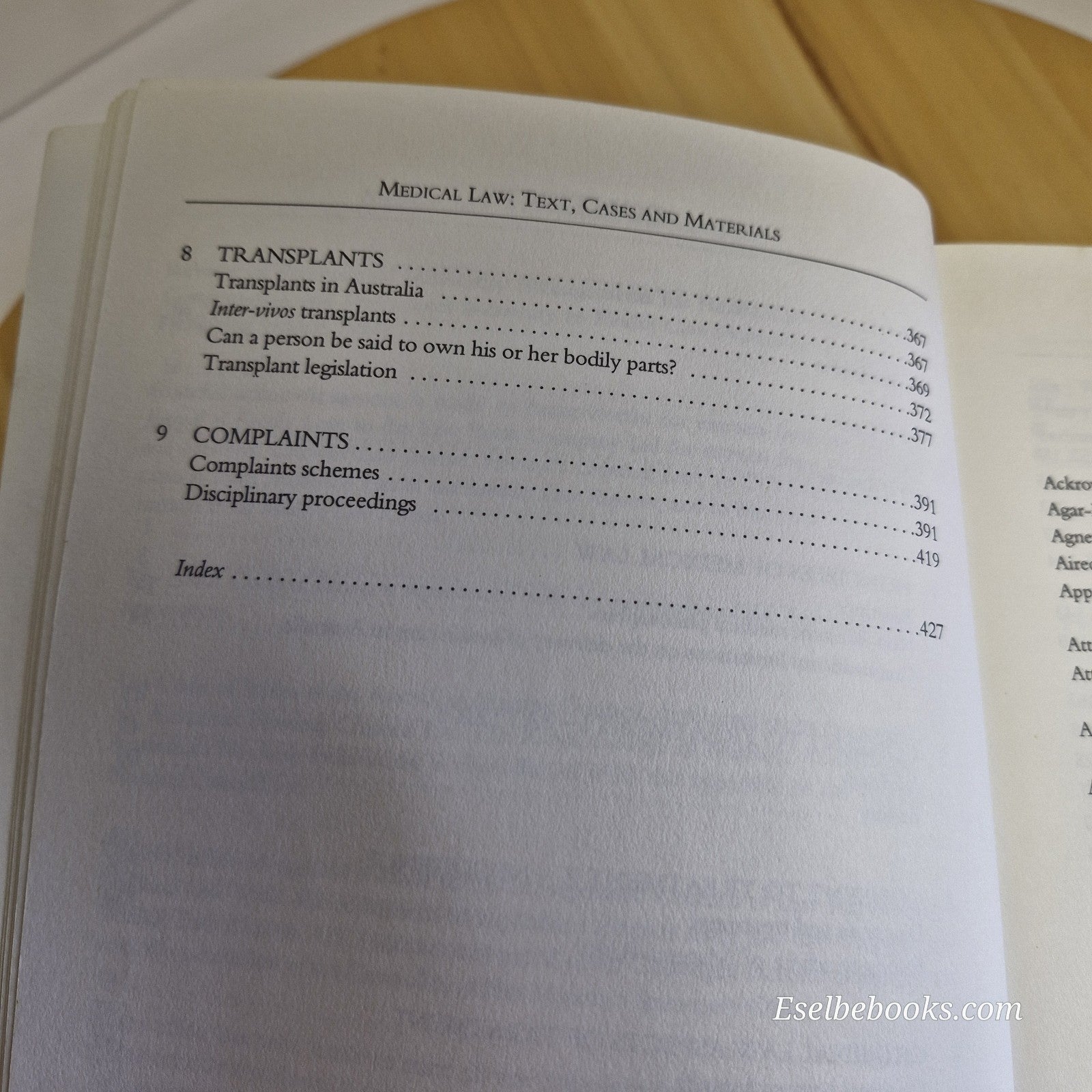 Australian Medical Law by John Devereux 1st edition paperback