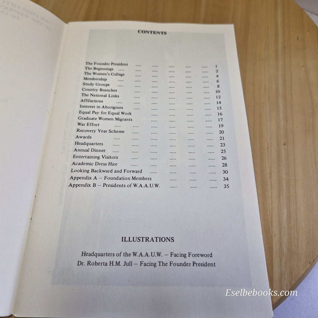The First Fifty Years of the Activities of the Western Australian Association...