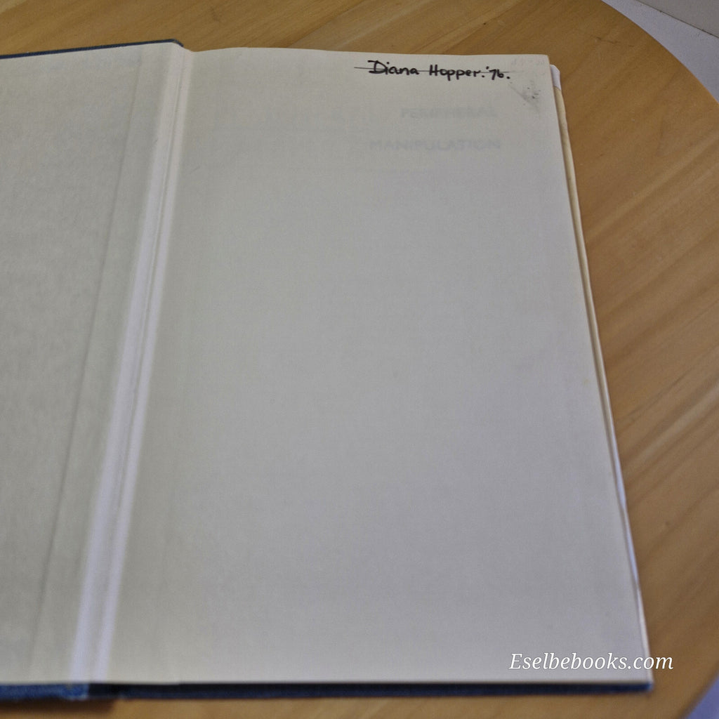 Peripheral Manipulation By Geoffrey Douglas Maitland · 1977 - hardback with d...