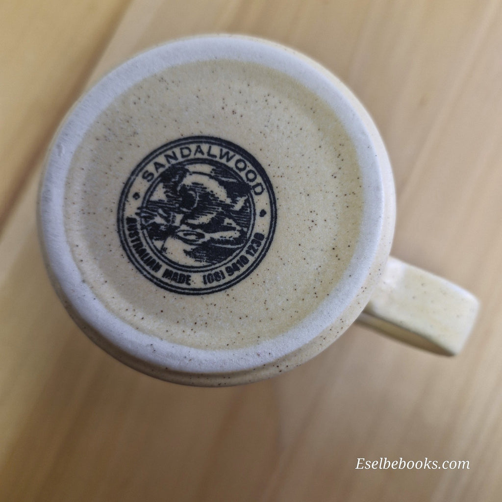 Sandalwood collectible ceramic mug - Waroona District High Western Australia