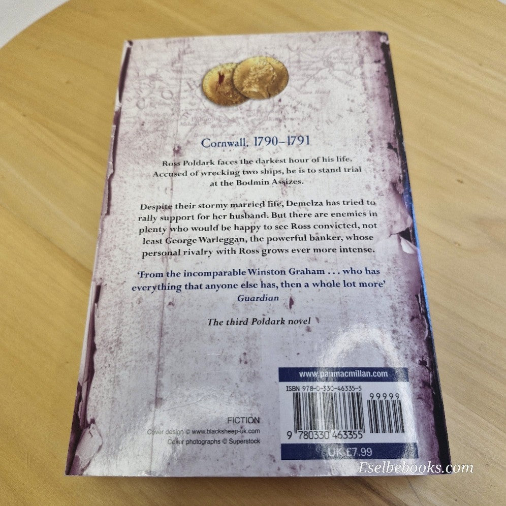 Jeremy Poldark: A Poldark Novel 3 By Winston Graham - paperback