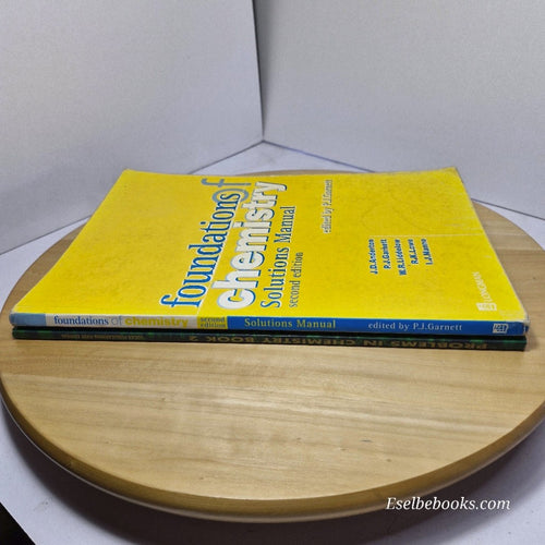 2 chemistry problems/solutions textbooks - paperbacks