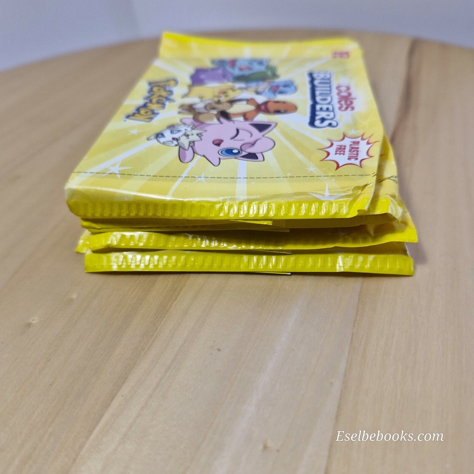 POKEMON Bulk Lot of 7 Coles Builders Packs - unopened