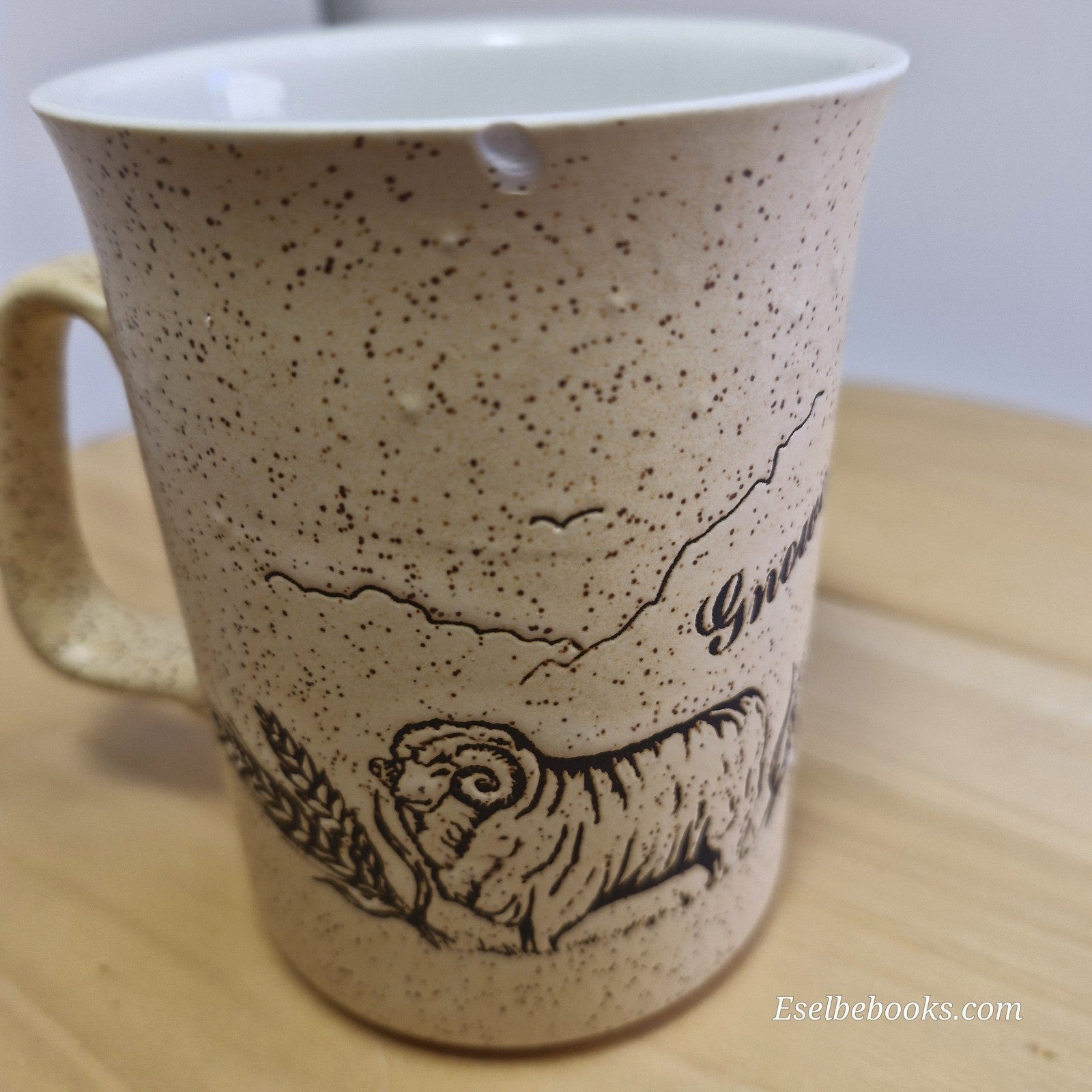 Sandalwood collectible ceramic mug - Gnowangerup Western Australia