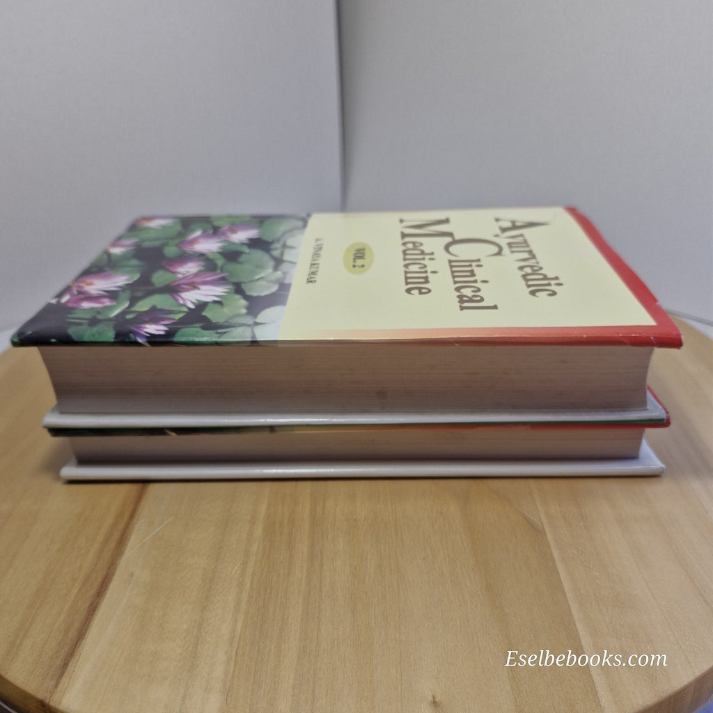Ayurvedic Clinical Medicine Vols 2 & 3 By Atmakuri Vinaya Kumar 1997 - hardbacks