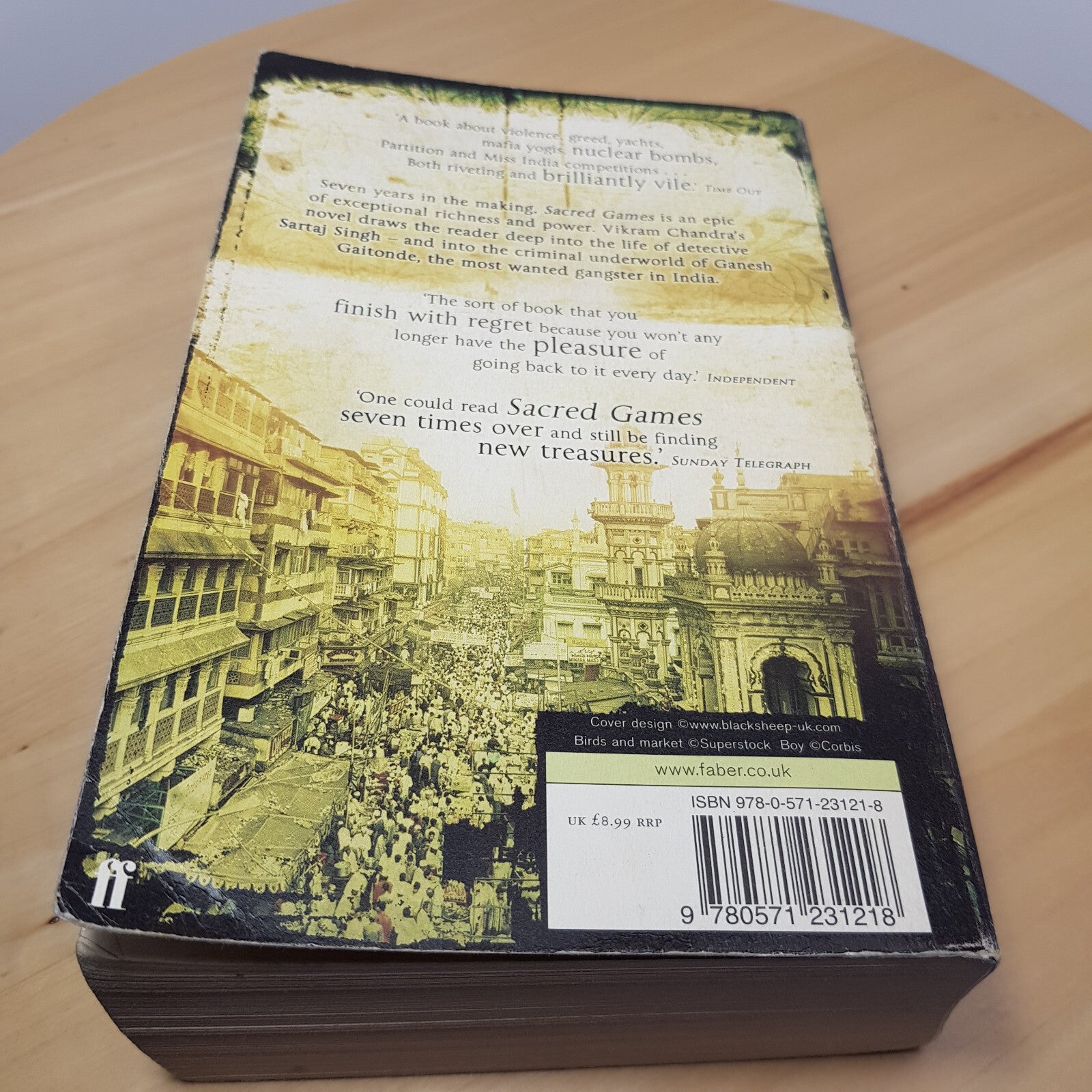 Sacred Games By Vikram Chandra - paperback