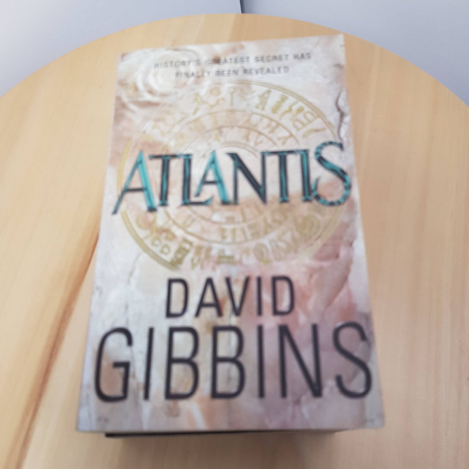 Atlantis by David Gibbins & The Da Vinci Code by Dan Brown - paperbacks