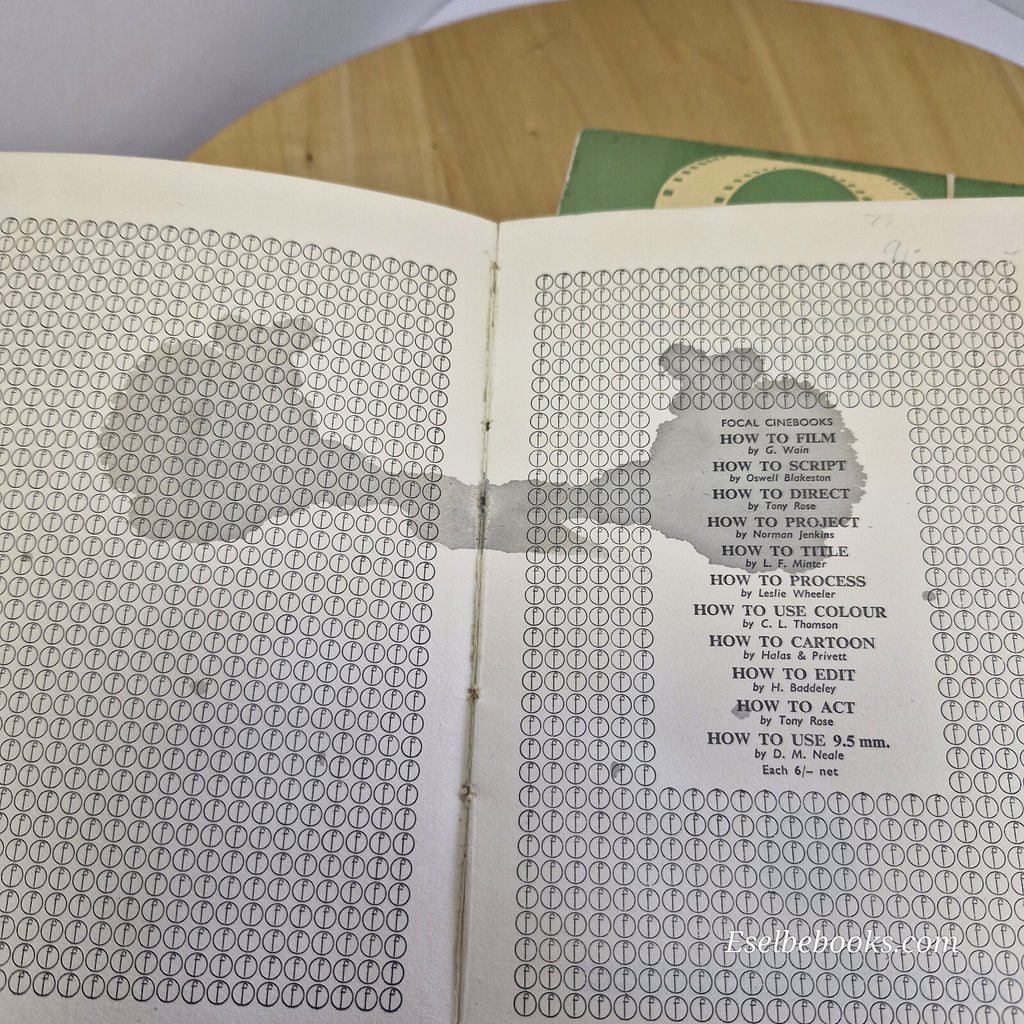 Focal Cinebook - how to guides - 8 paperbacks 1 hardback - vintage editions