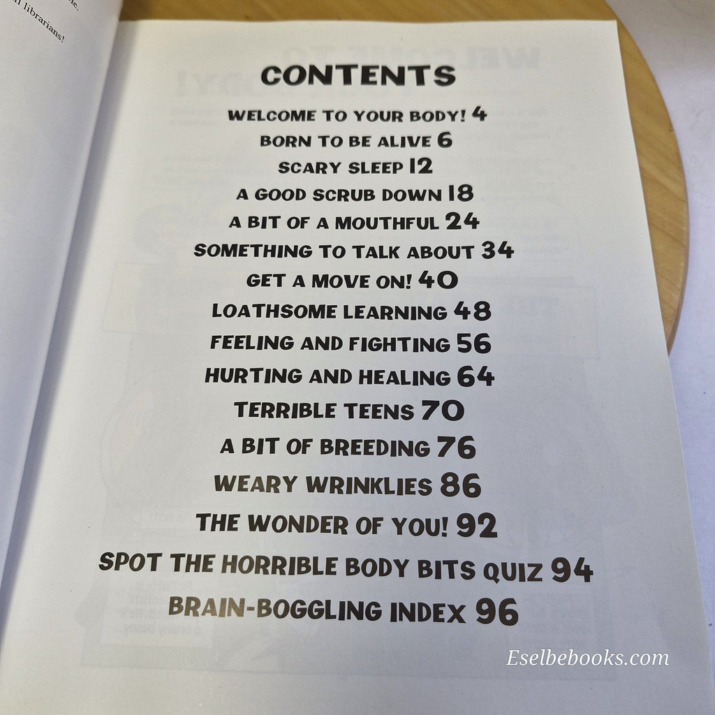 The Brain-Boggling Body Book (Horrible Science) By Arnold & De Saulles - PB