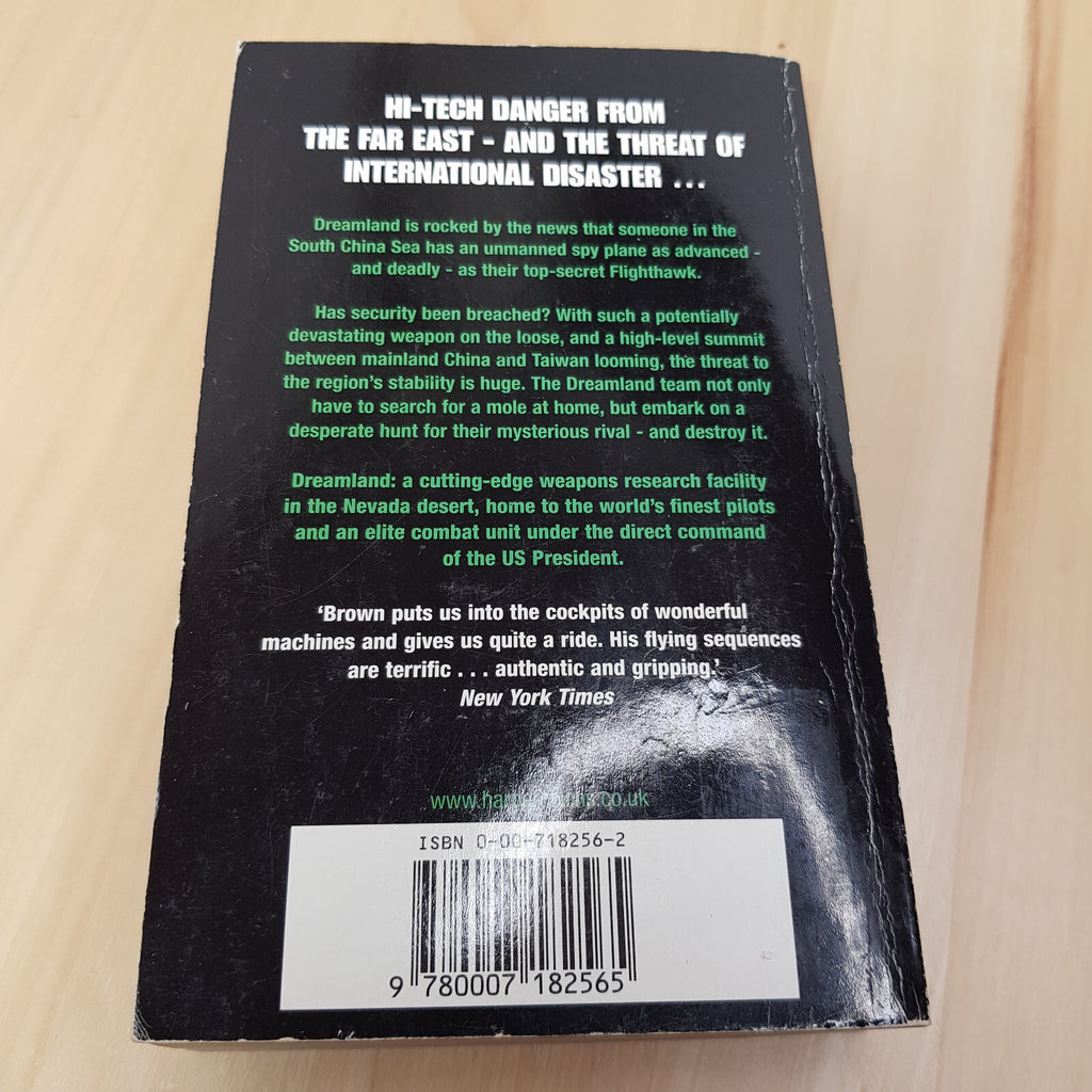Dreamland book 5 & Fatal Terrain by Dale Brown - paperbacks