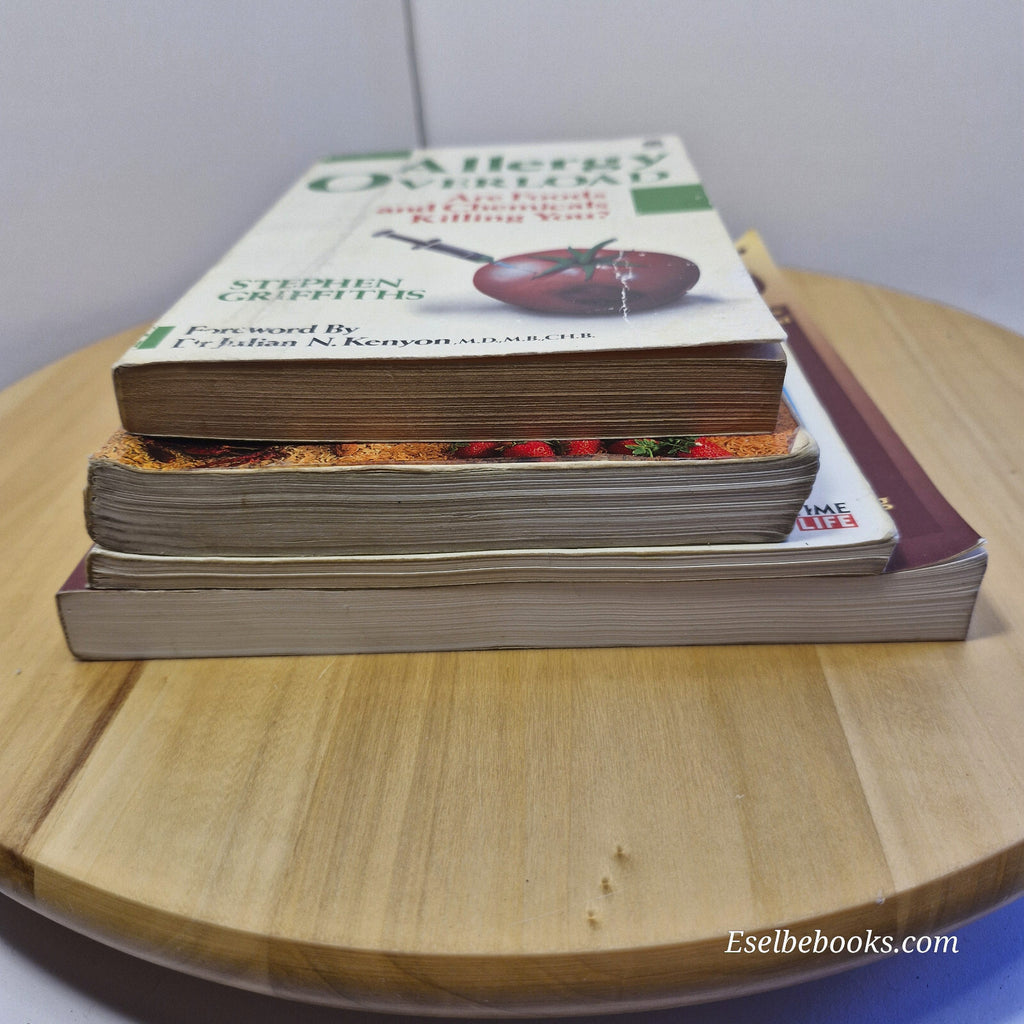 Health: 4 x  dealing with allergies books - paperbacks