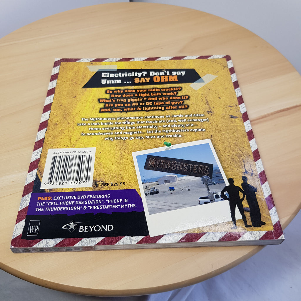 Mythbusters: Zaps, Rays & Waves by Nicholas Searle - paperback - NO DVD included