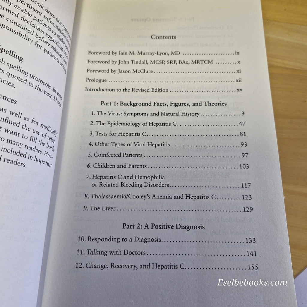 5 books about Hepatitis C - handbook/sourcebook and healing naturally - paperbac